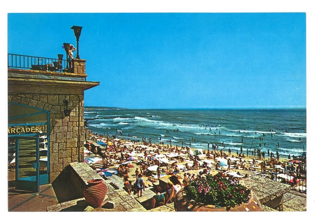 1957 - Eforie Nord. Plaja